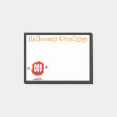 面白い モンスター ハロウィン ポストイット (正面)