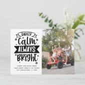 面白い レア 静かじゃない いつも 明るい フォト シーズンカード (スタンド正面)