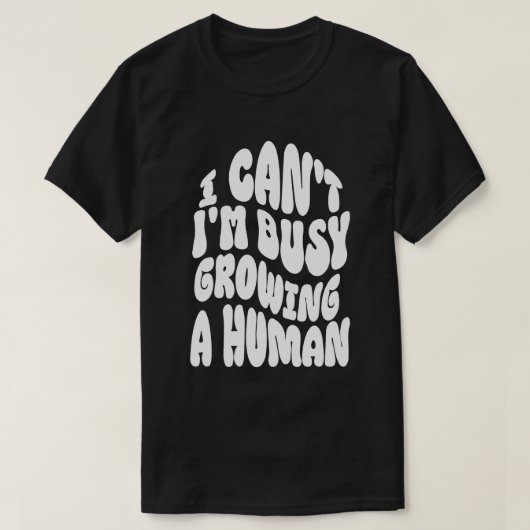 面白い 人間を育てるのに忙しいTシャツ Tシャツ (デザイン正面)
