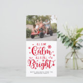 面白い 全てが穏やかではない 全てがまだ明るい フォト シーズンカード (スタンド正面)