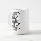 面白い 引退 2025 もう私の問題じゃない, 引退しました コーヒーマグカップ (正面左)