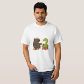 面白い・楽しい・創造的な・おもしろ画像・名言 Tシャツ (正面フル)