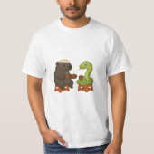 面白い・楽しい・創造的な・おもしろ画像・名言 Tシャツ (正面)