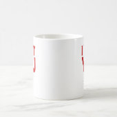 面白い 欲しいけど照れちゃう コーヒーマグカップ (中央)