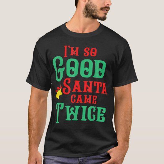 面白い+汚い+いたずらな+不適切なクリスマスTシャツ Tシャツ (正面)