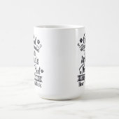 面白い 獣医は動物に話しかける コーヒーマグカップ (中央)