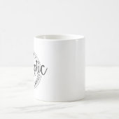 面白い+皮肉な コーヒーマグカップ (中央)