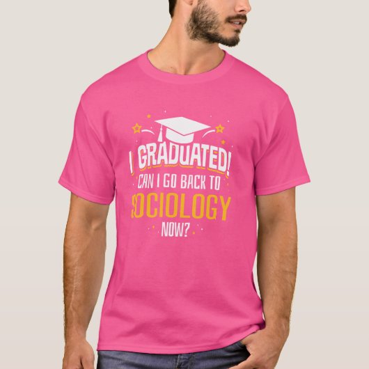 面白い 社会学 に戻ってもいいですか 卒業したよ G Tシャツ (正面)