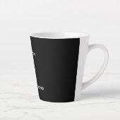 面白い 私のソーシャルバッテリーが低下中 - 内向型の人向け カフェラテマグ (右)