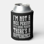 面白い 私はいい人です 悪い人じゃない 缶クーラー (缶正面)