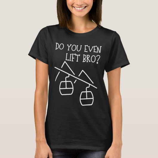面白い 筋トレしてるの? Tシャツ (正面)