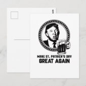 面白い！聖パトリックの日を再び偉大にしよう ポストカード (正面/裏面)