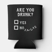 面白い 酔ってる タコス 缶クーラー (裏面)