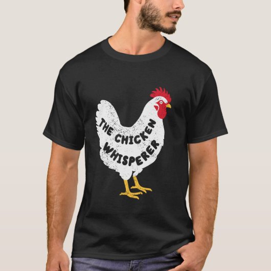 面白い 鶏 愛好家 農業 農家 - 鶏 W Tシャツ (正面)