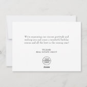 面白い 1年を振り返る クリスマス 社外向け (裏面)