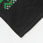 面白い 67 シックス セブン ミーム ブレインロット クリング クリスマス フリースブランケット (角)