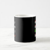 面白い 67 ミーム クリスマス 数学教師 サンタ 6 7 コーヒーマグカップ (中央)