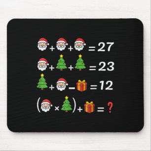 面白い 67 ミーム クリスマス 数学教師 サンタ 6 7 マウスパッド