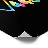 面白い 67 ミーム 平方根 4489 スラング 数学教師  ポスター (角)