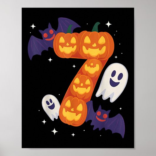 面白い 67 六 七 ペア ハロウィンコスチューム ポスター (正面)
