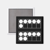 面白い 6 7 数字 先生 生徒 シックス セブン ミーム  マグネット (正面/裏面)