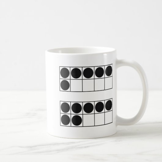 面白い 6 7 数字 教師 生徒 シックス セブン ミーム コーヒーマグカップ (右)