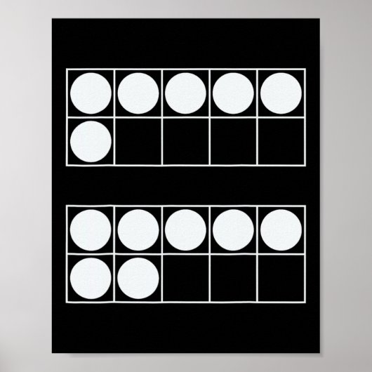 面白い 6 7 数字 数学 教師 生徒 六 七 ポスター (正面)