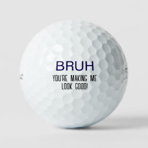 面白い BRUH タイトリスト ゴルフボール