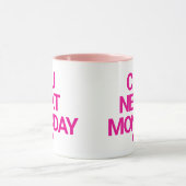 面白い“C U Next Monday” マグカップ (中央)