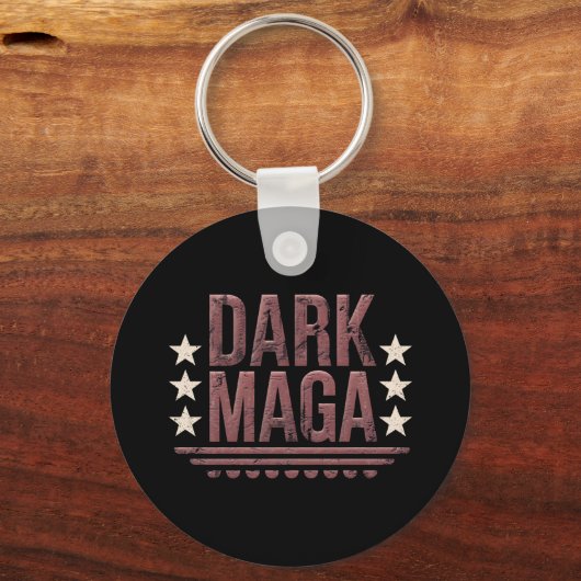 面白い DARK MAGA 2024 キーホルダー (正面)