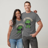 面白い I AM FROGTIFA ポートランドのカエルミーム Tシャツ (ユニセックス)