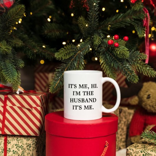面白い It's Me Hi 私が夫です T Mug マグカップ