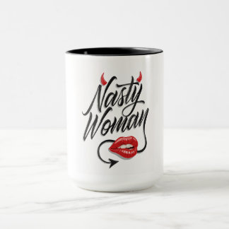 面白い"Nasty Woman"マグカップ マグカップ
