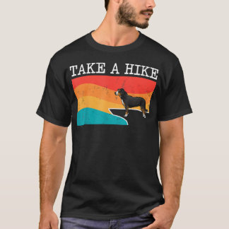 面白い「Take A Hike」エントレブッヘル・マウンテン・ドッグ ハイキング Tシャツ