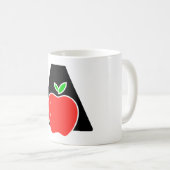 面白いAはAppleのA コーヒーマグカップ (正面右)