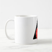 面白いAはAppleのA コーヒーマグカップ (左)