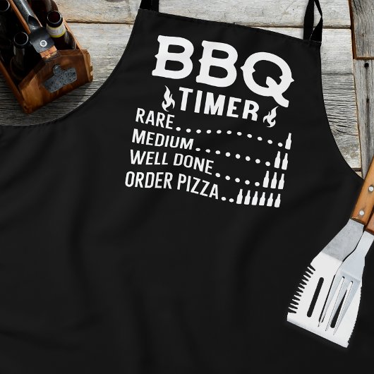 面白いBBQタイマー エプロン