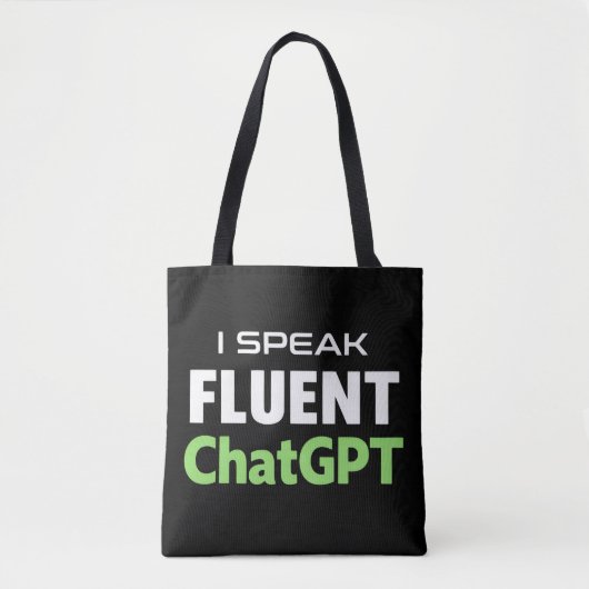 面白いChatGPT トートバッグ (正面)