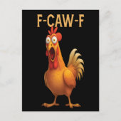 面白いF-Caw-FチキンFCAWFチキン2025 ポストカード (正面)