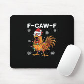 面白いF-Caw-F クリスマスチキンクラシック マウスパッド (マウス)