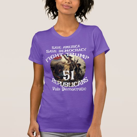 面白いFEMAジョーク トランプ 共和党 S T Tシャツ (正面)