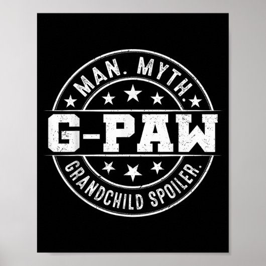 面白いG-Pawお孫さんネタバレマン伝説G-Paw ポスター (正面)