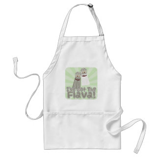 面白いGot+Flavaフレーズ 塩こしょうのキャラクター スタンダードエプロン