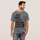 面白いHodlビットコイン暗号ギフトTシャツ(両面印刷) Tシャツ (正面フル)