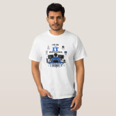 面白いITプロフェッショナルデザイン - ITコーディング引用符  Tシャツ (正面フル)