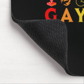 面白いLGBTプライドゲイゲーマーゲーム好き マウスパッド (コーナー)
