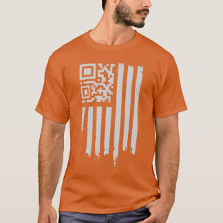 面白いQRスキャンして大統領4547ダンスコード ジョーク Tシャツ