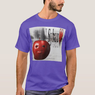 面白いSYBAUバカAIアップルジェネZミームBrainRotユーモア Tシャツ