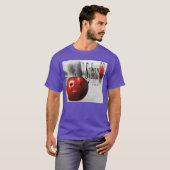 面白いSYBAUバカAIアップルジェネZミームBrainRotユーモア Tシャツ (正面フル)