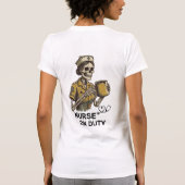 面白いTシャツデザイン Tシャツ (裏面)